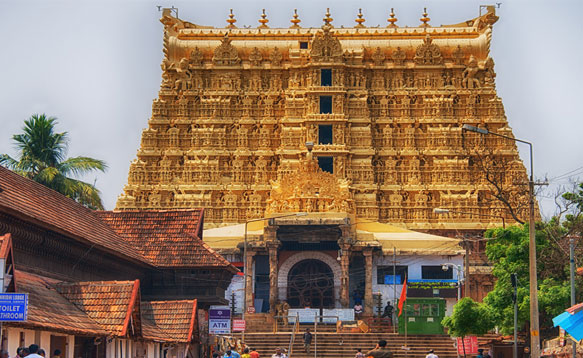 Padmanabhaswamy Temple holiday packages.